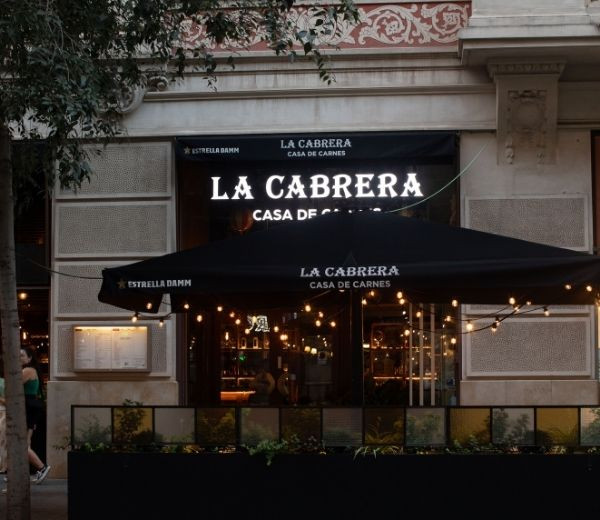 La Cabrera Barcelona - Cenar al aire libre